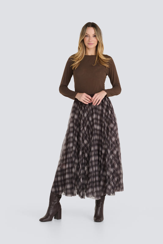 Plaid Skirt
