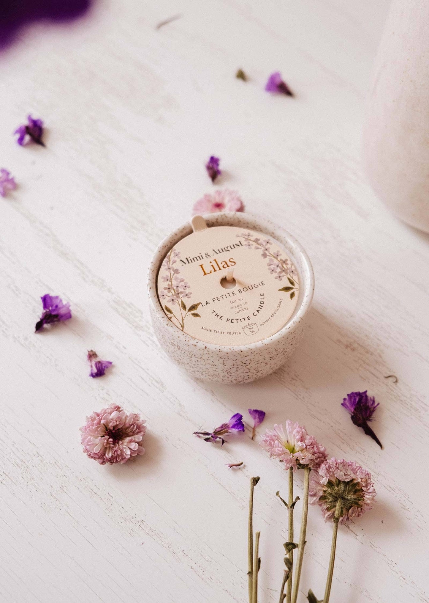 Lilac - Reusable Soy Candle
