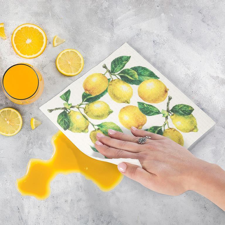 Lemon Dishcloth