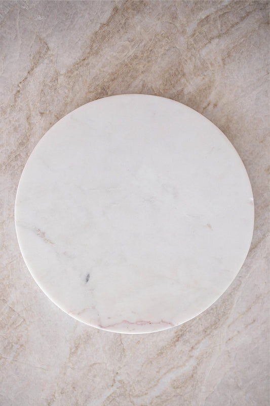 Round Marble Platter