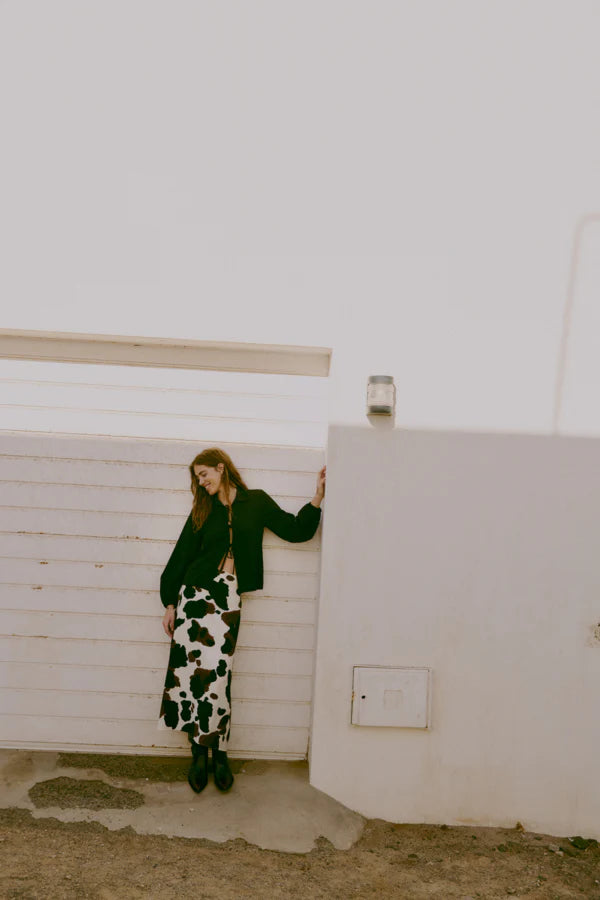 Ihamma Leopard Skirt