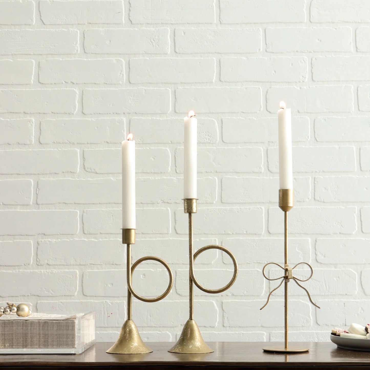Bow Candle Holder