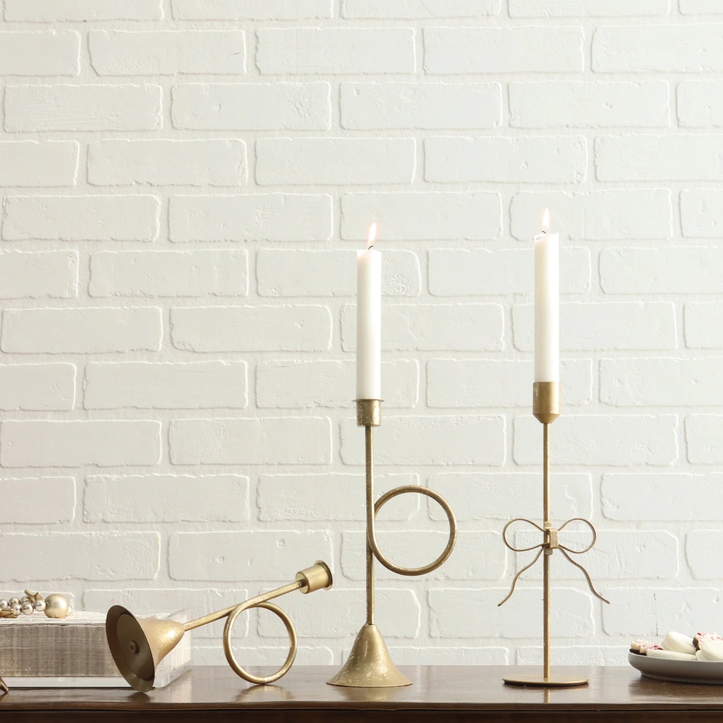 Bow Candle Holder