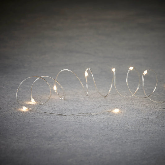 Outdoor LED Green Wire Lights