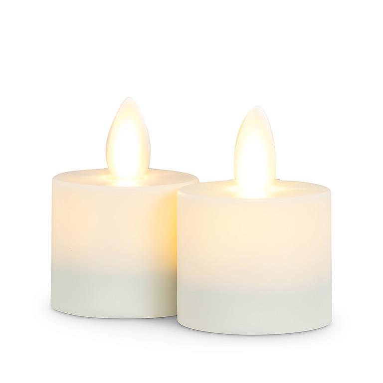 Reallite Ivory Tealights - s/2