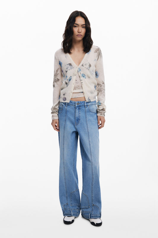 Jeans w/Inverted Effect