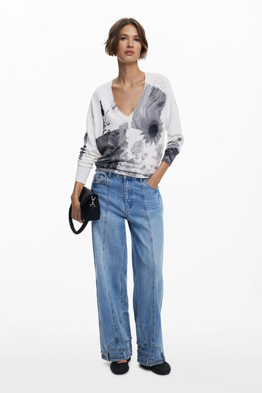 Photo Collage Sweater