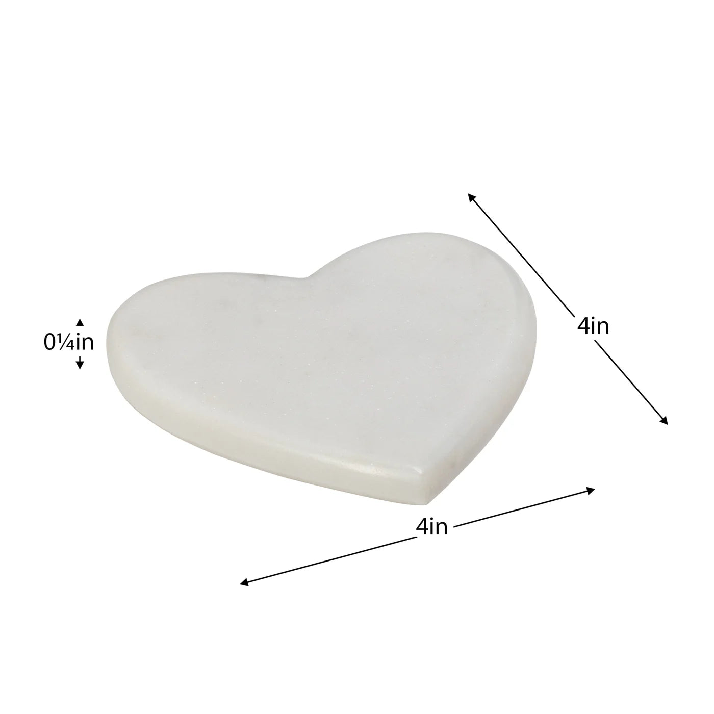 Marble Heart Coaster