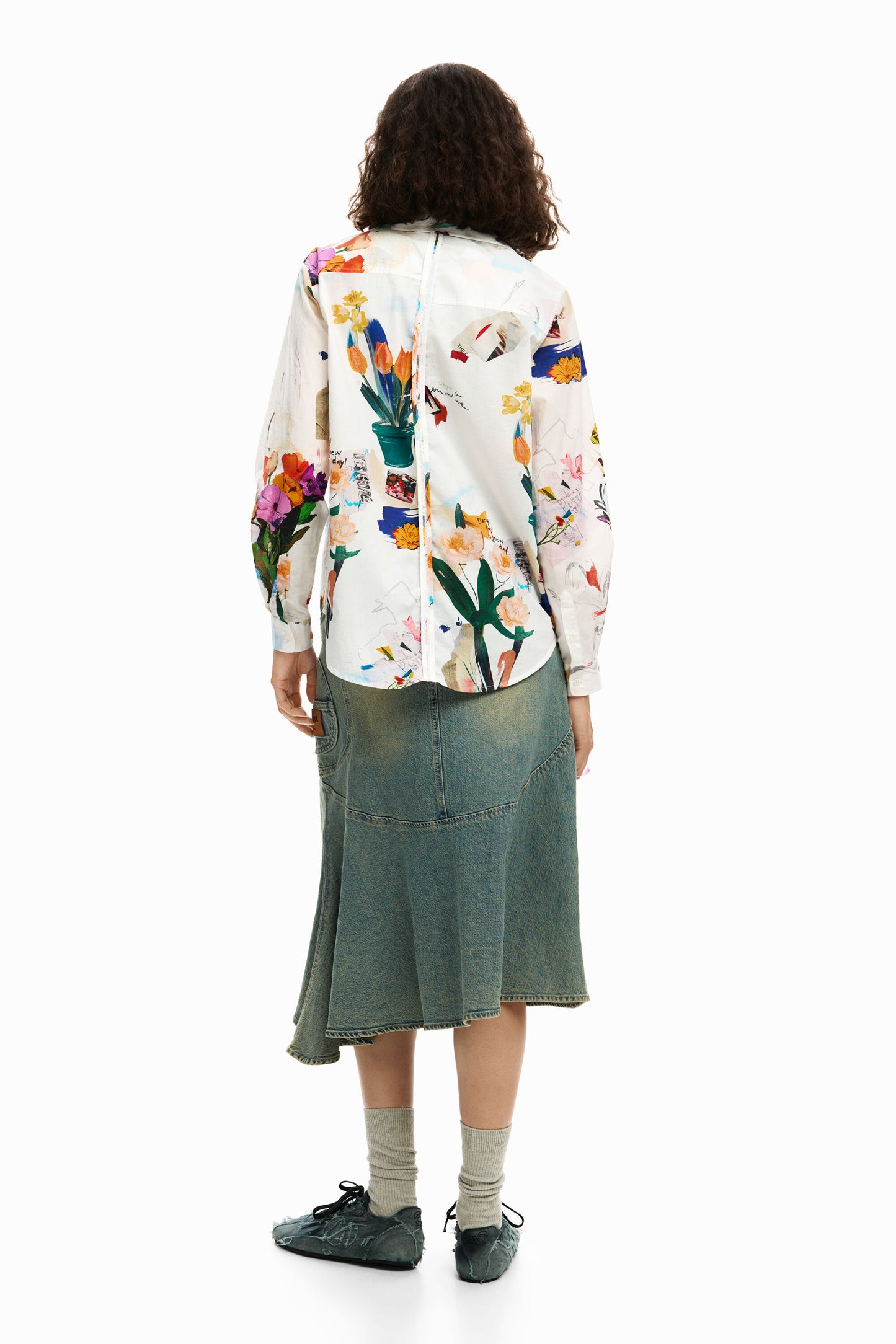 Collage Flowers Shirt