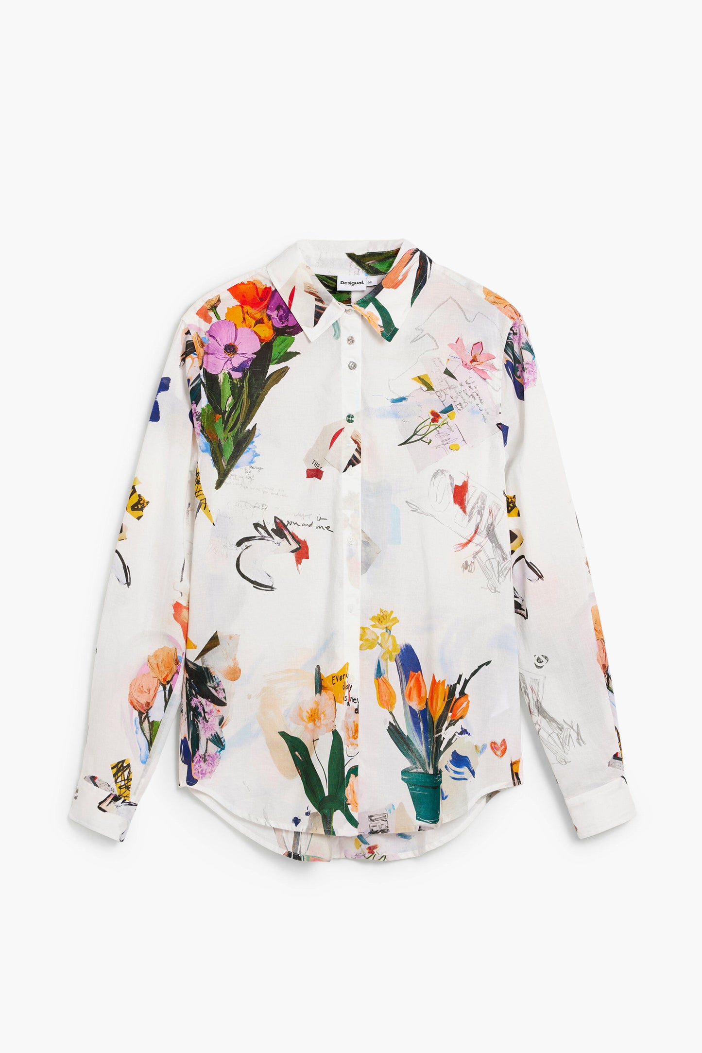 Collage Flowers Shirt