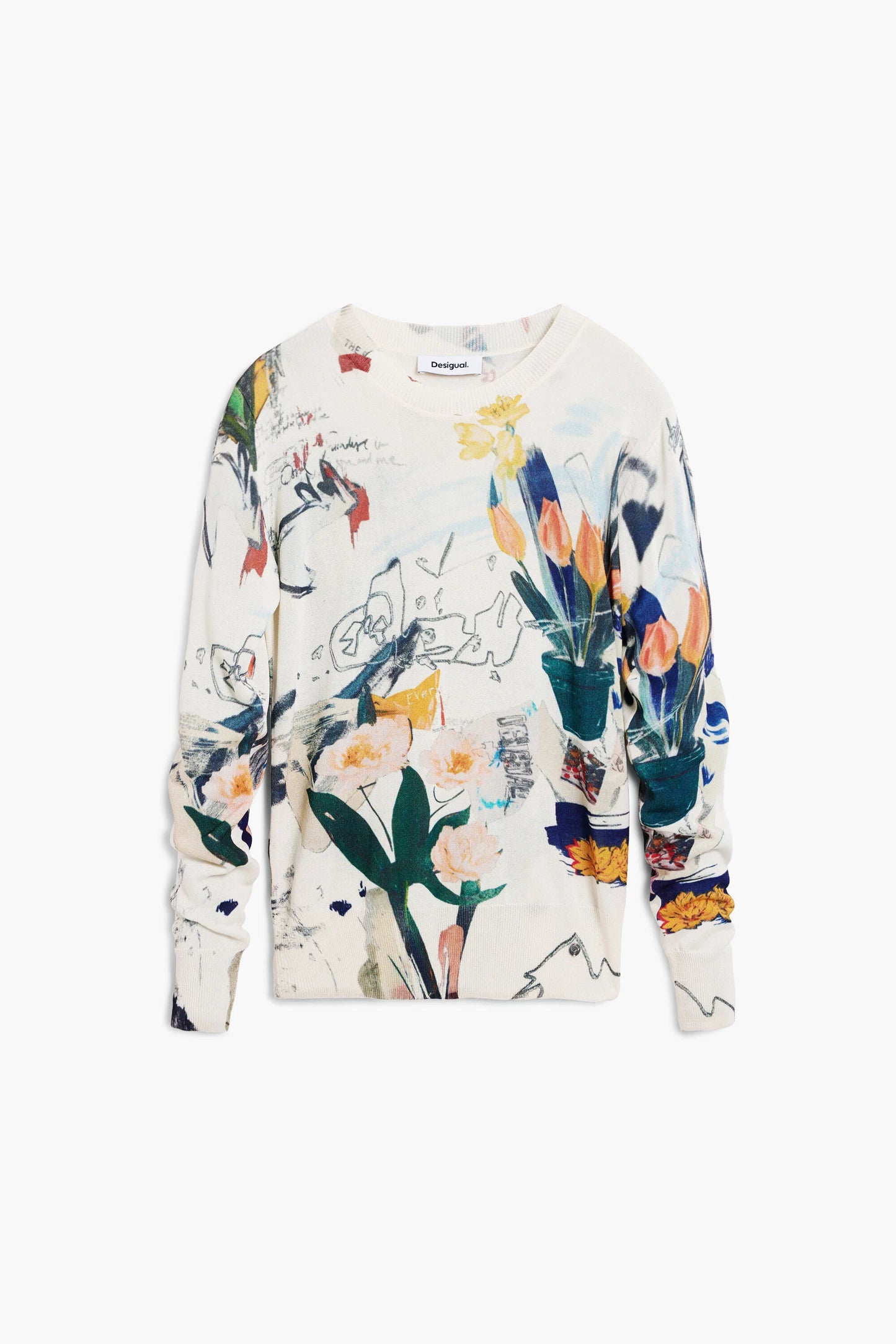 Floral Sweater