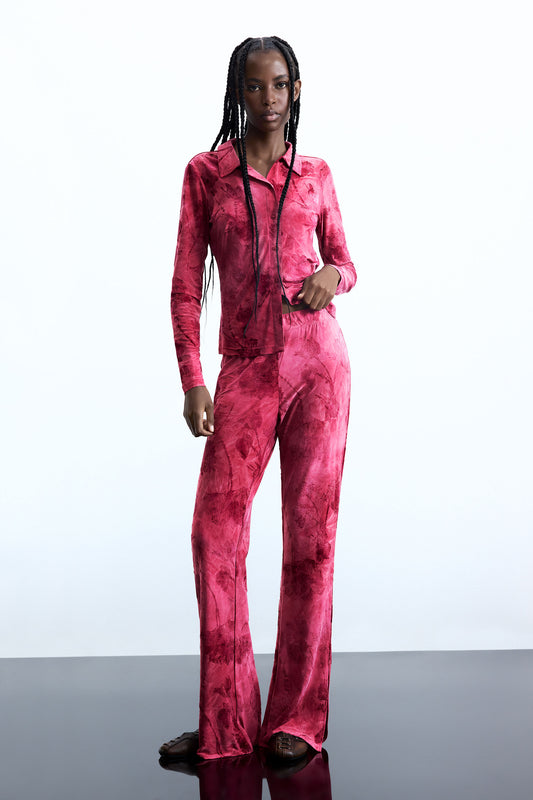 Oriental Print Pant