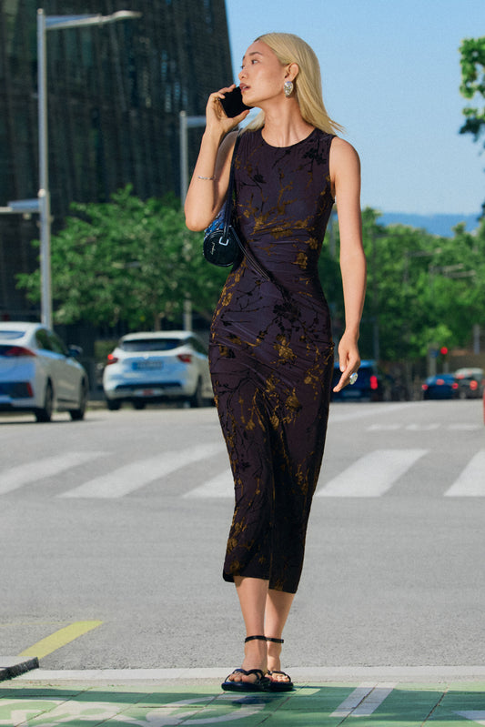 Sleeveless Knit Dress