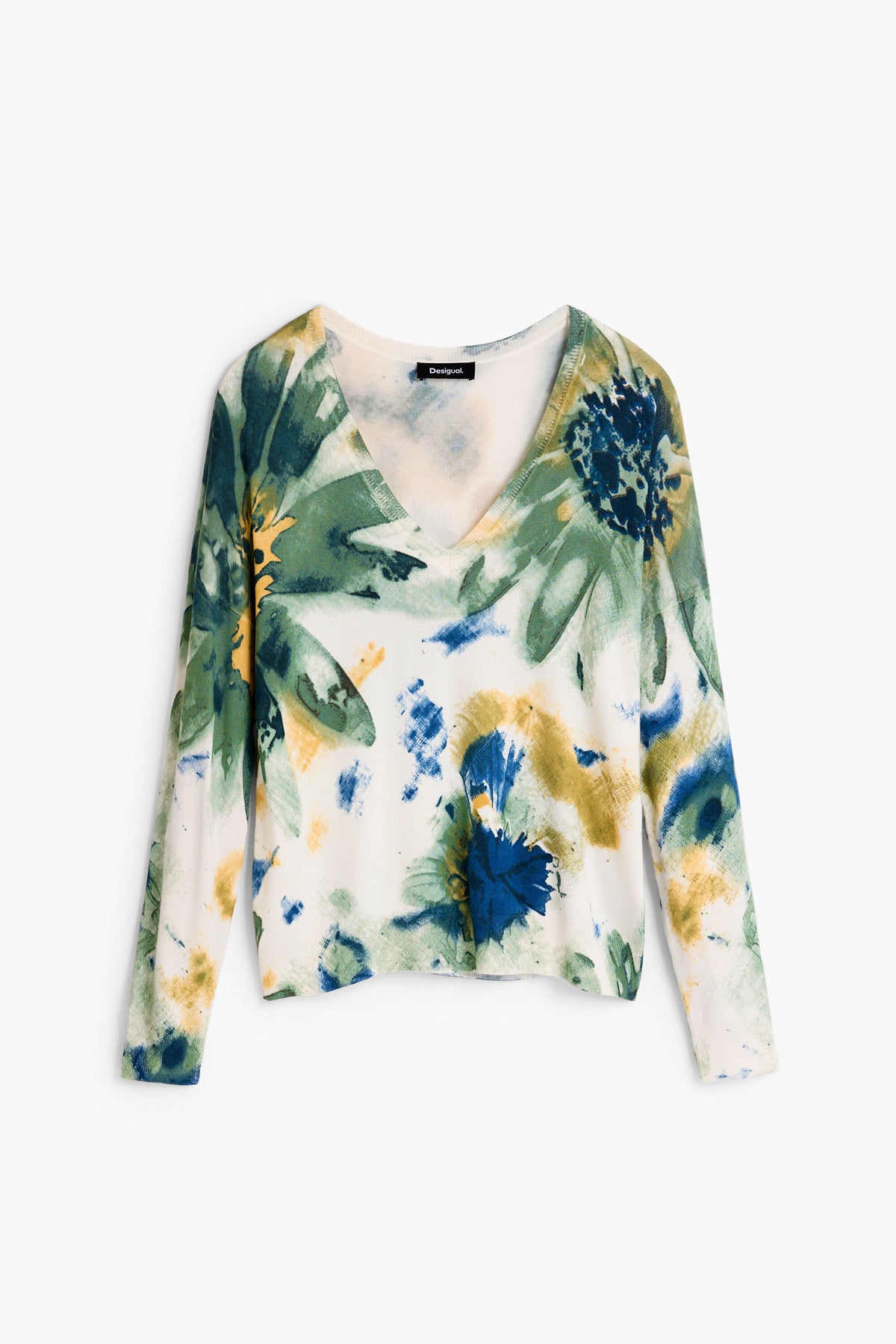 Botanical Print Sweater