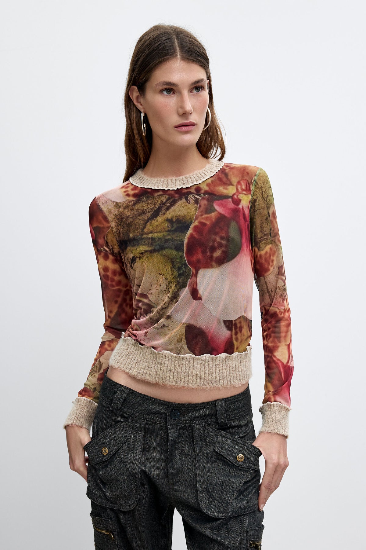 Orchid Knit Top