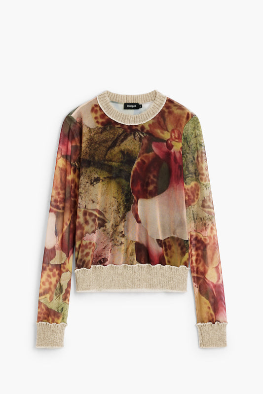 Orchid Knit Top