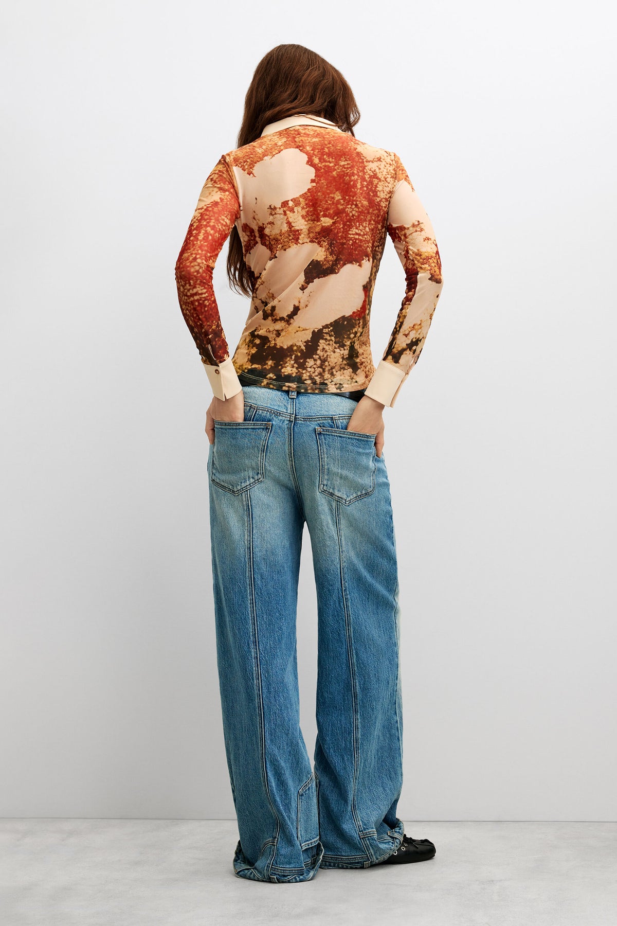 Floral Knit Shirt