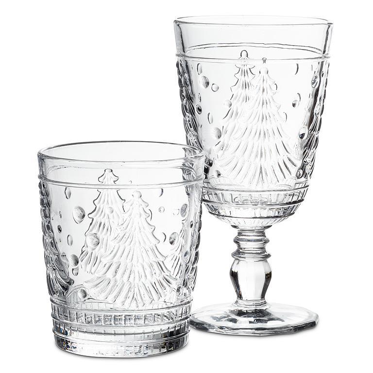 Holiday Wine Glass