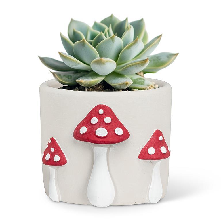 Small 3 Mushroom Pot