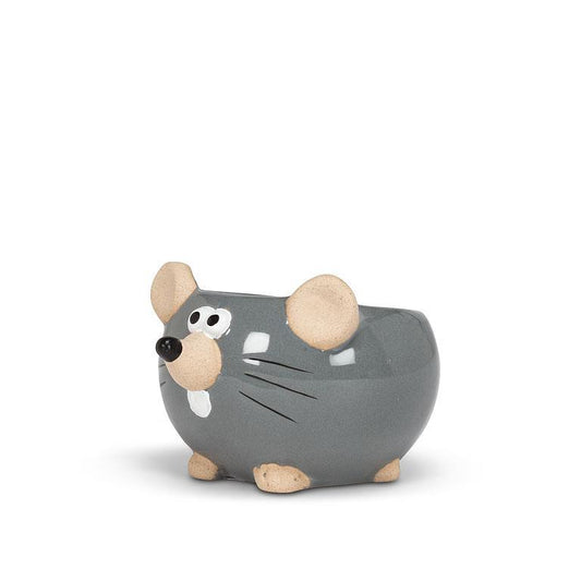 Grey Mini Mouse Pot
