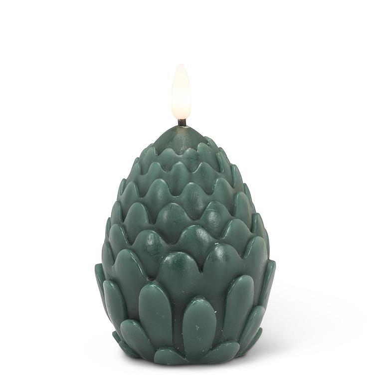 Pinecone LED Candle