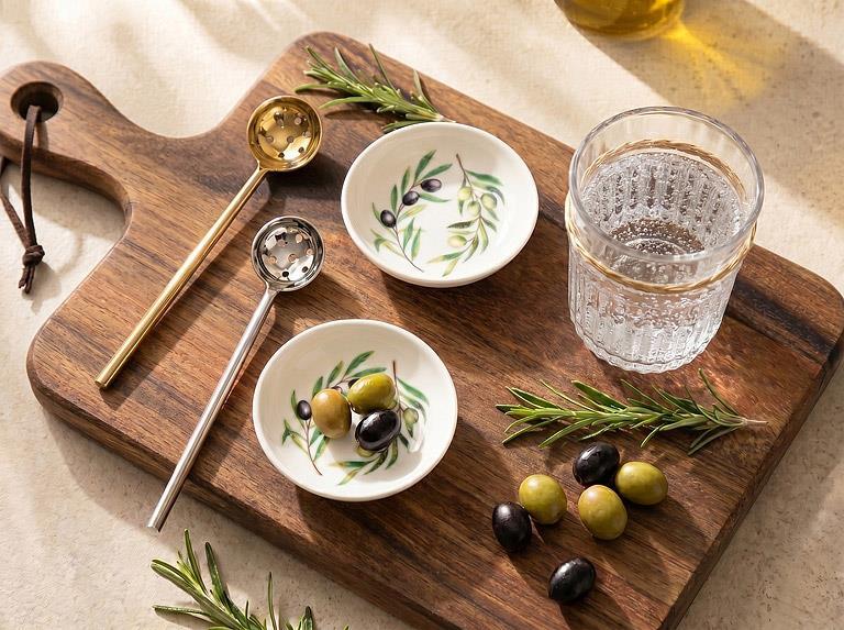 Dish w/Olive Branch