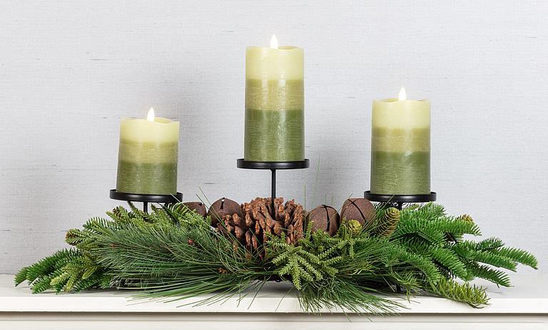 Layer LED Candle