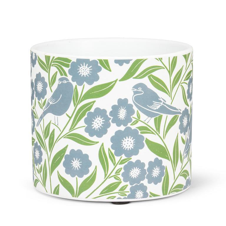 Planter w/Birds