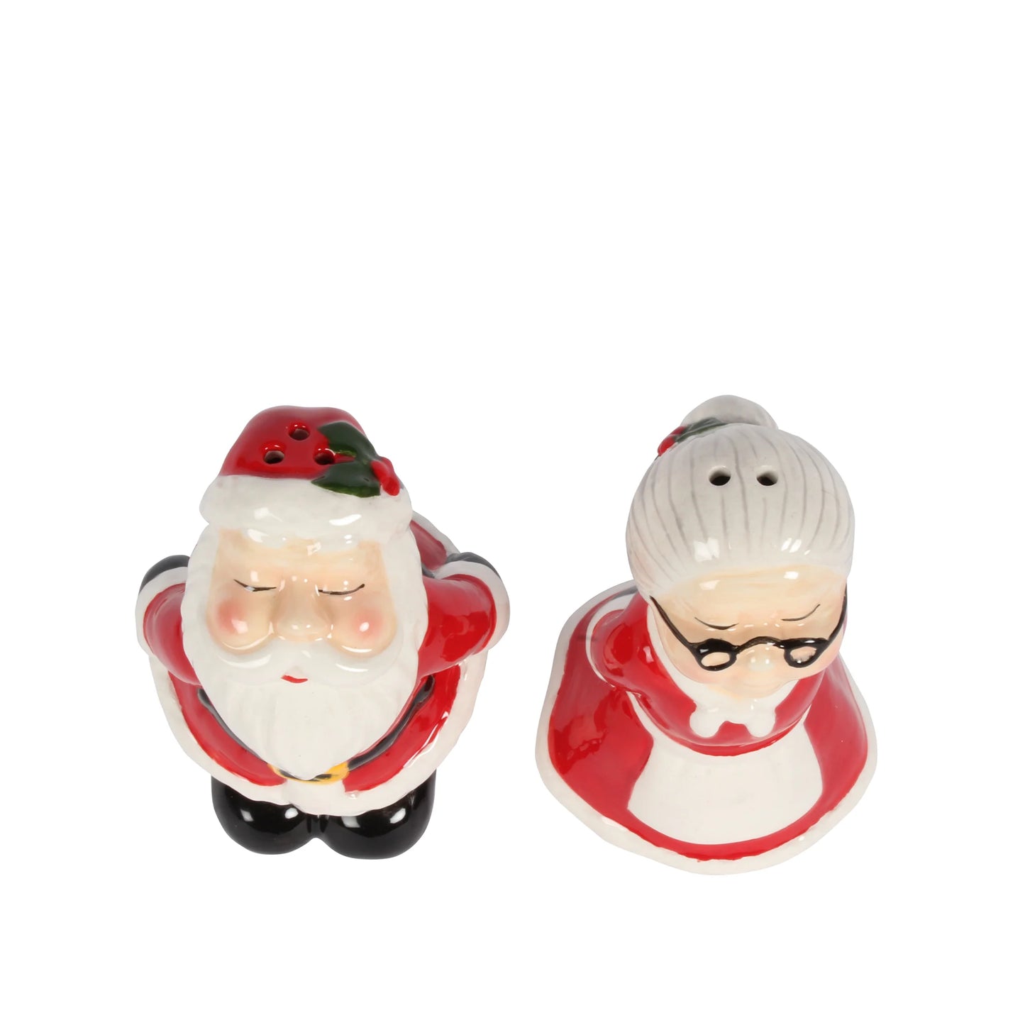 Mr & Mrs Claus Salt & Pepper Shaker Set