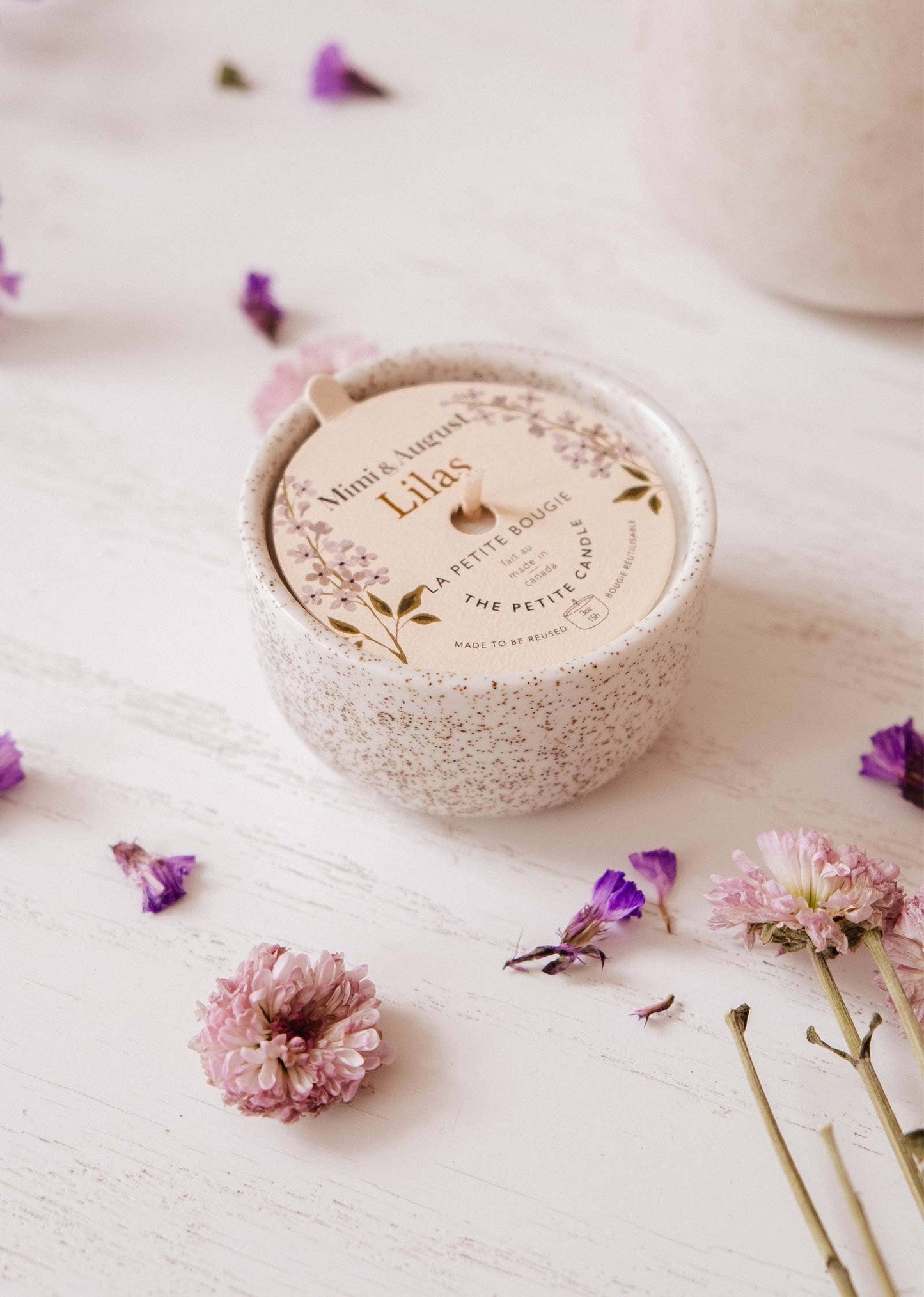 Lilac - Reusable Soy Candle