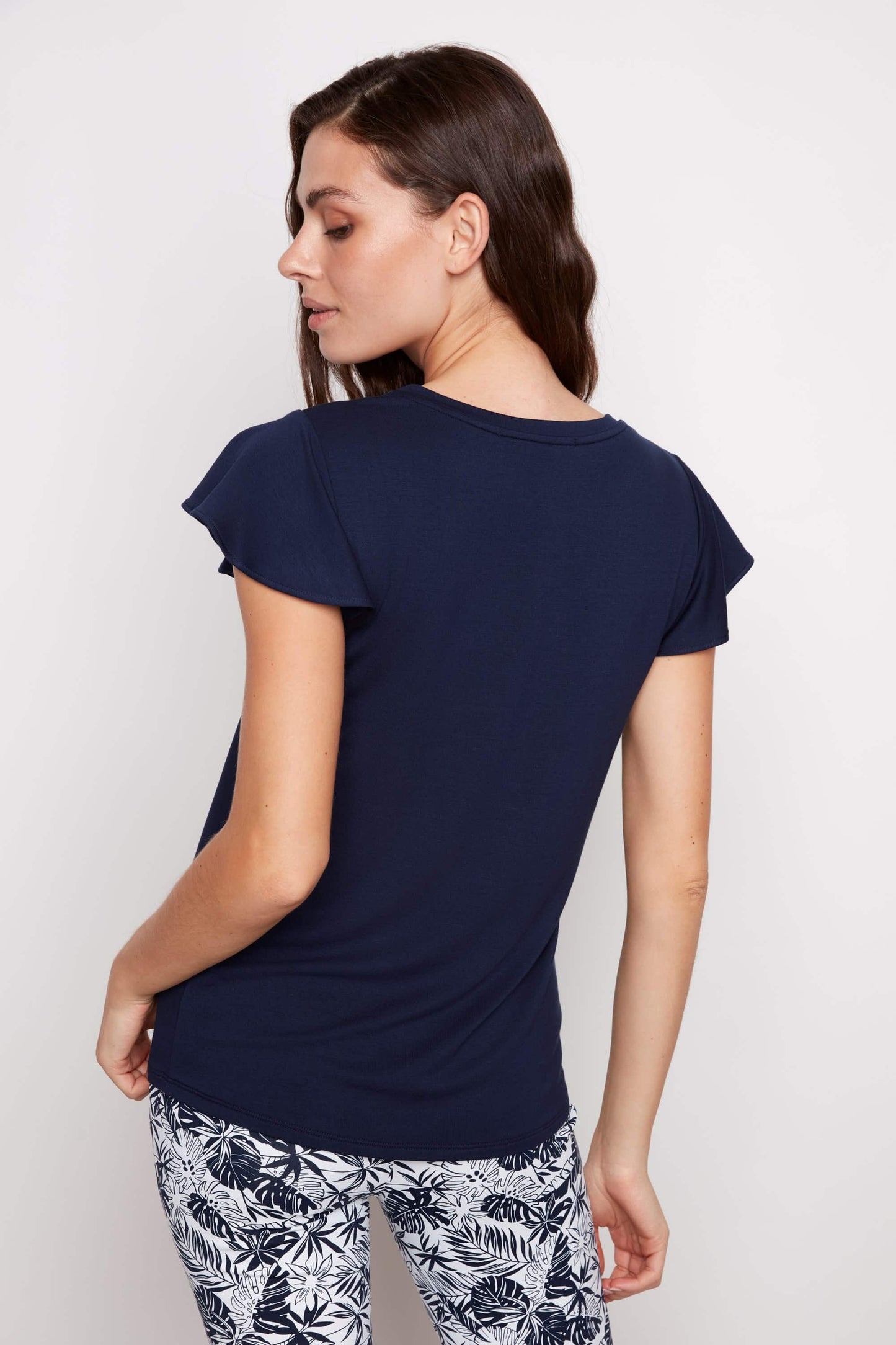 Ruffle Sleeve Top