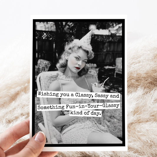 Classy Sassy Card
