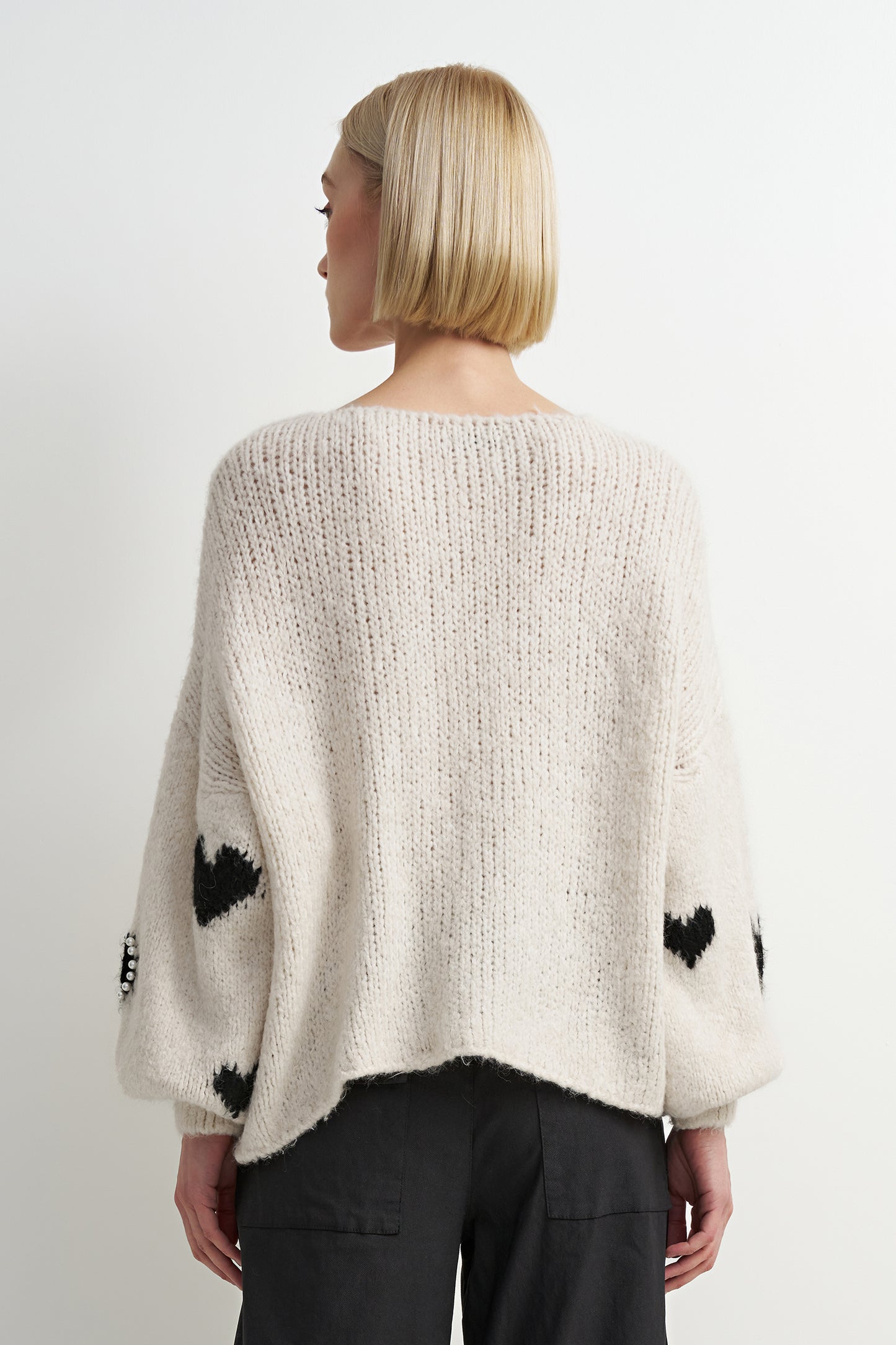 Black Heart Sweater