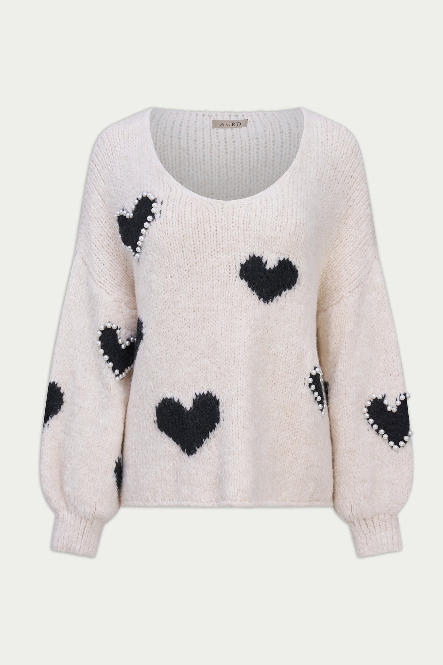 Black Heart Sweater