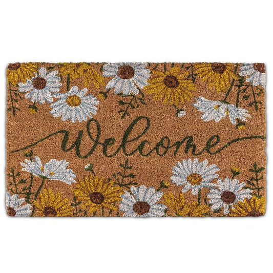 Daisy Welcome Mat