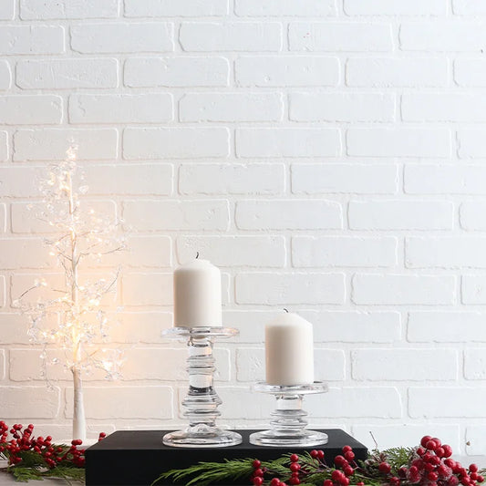 Classic Glass Candle Holder