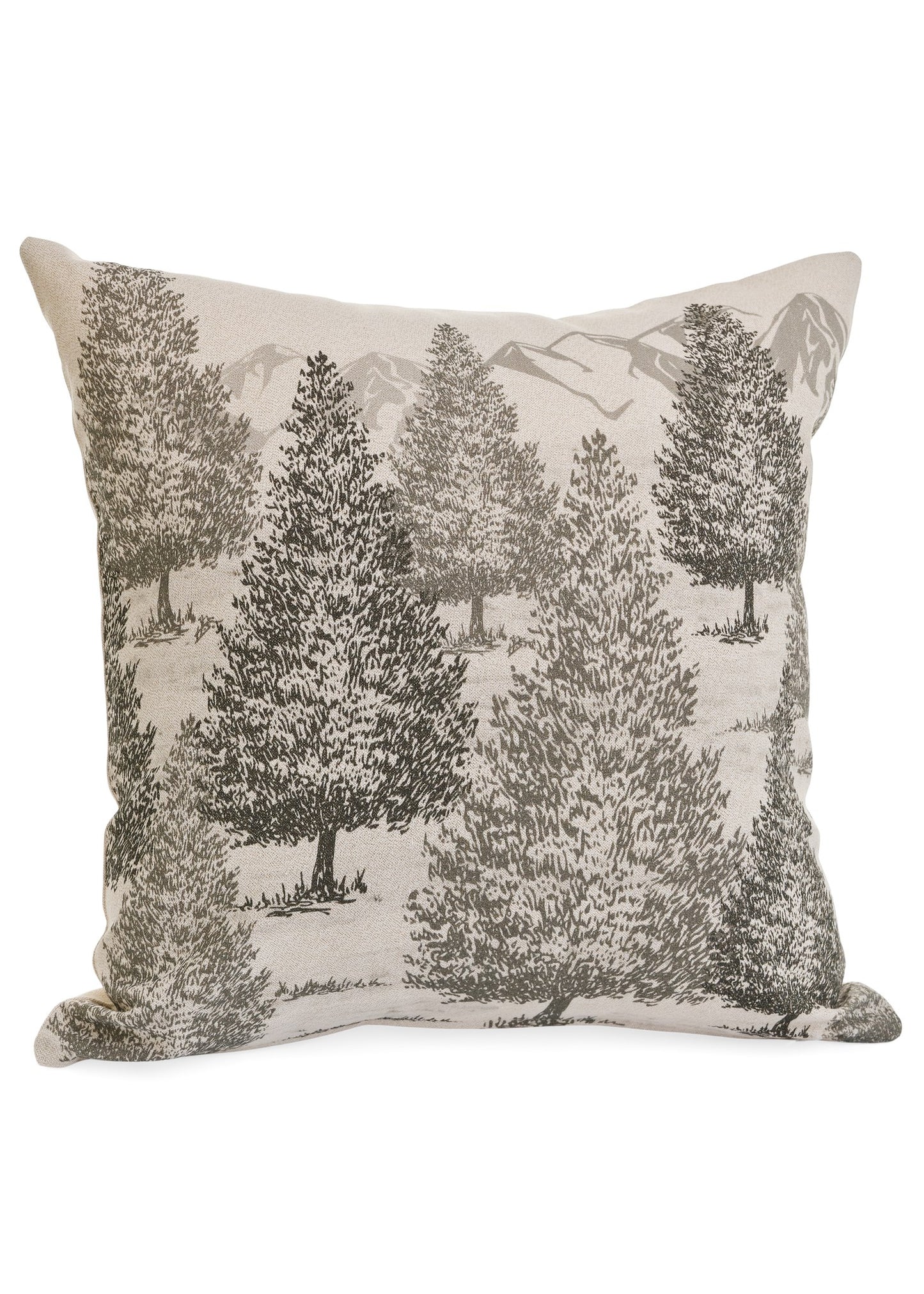 Cushion w/Tree Design