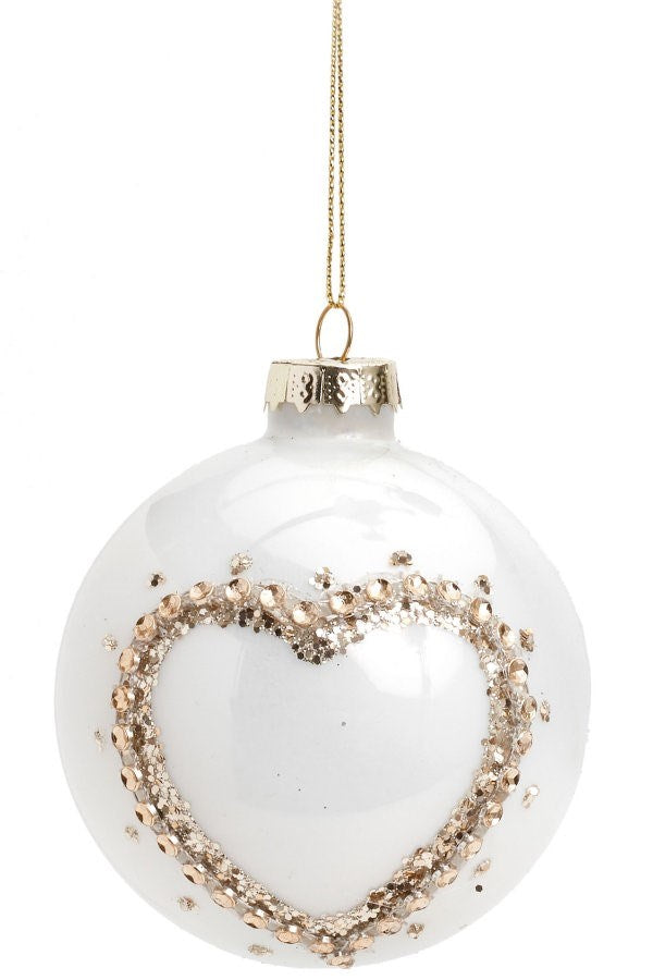 Gold Heart Ornament