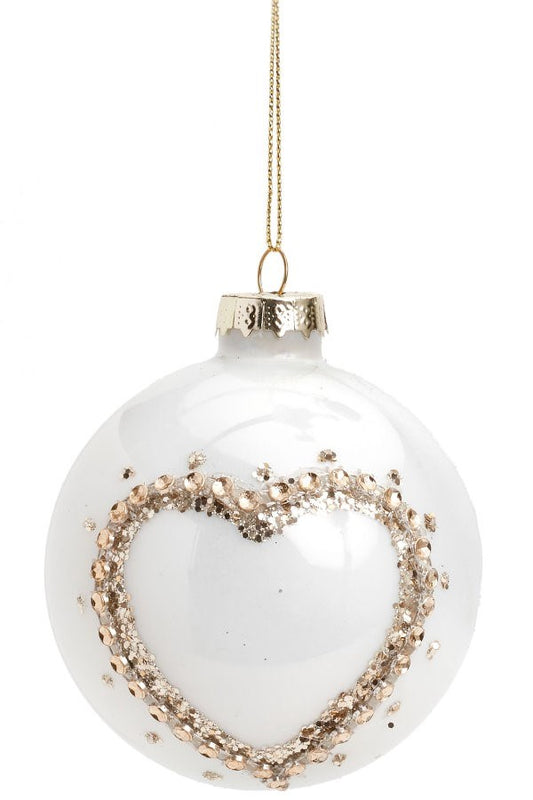 Gold Heart Ornament