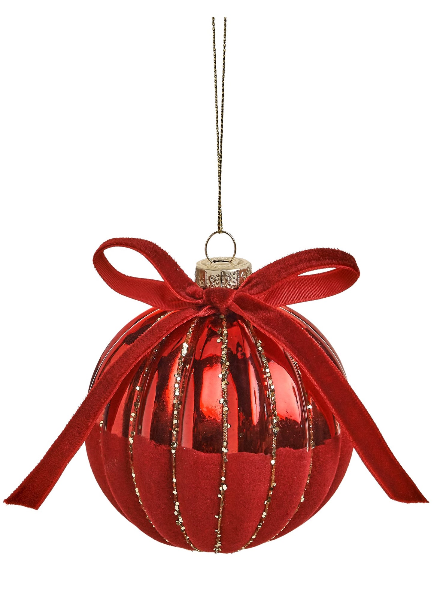 Red Ornament w/Bow
