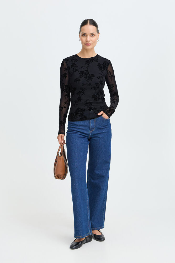 Rimesha Sheer Top