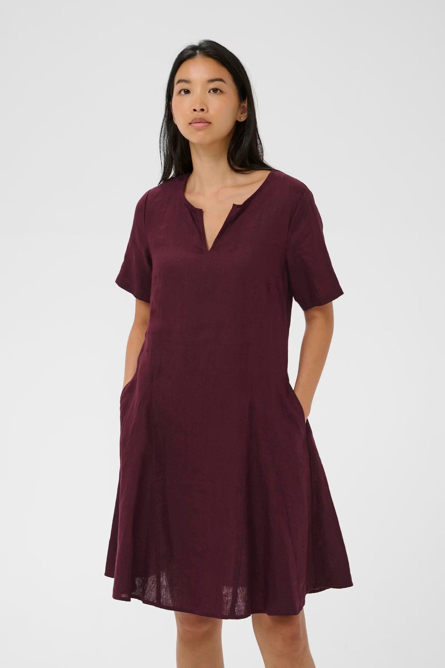 Aminasa Linen Dress