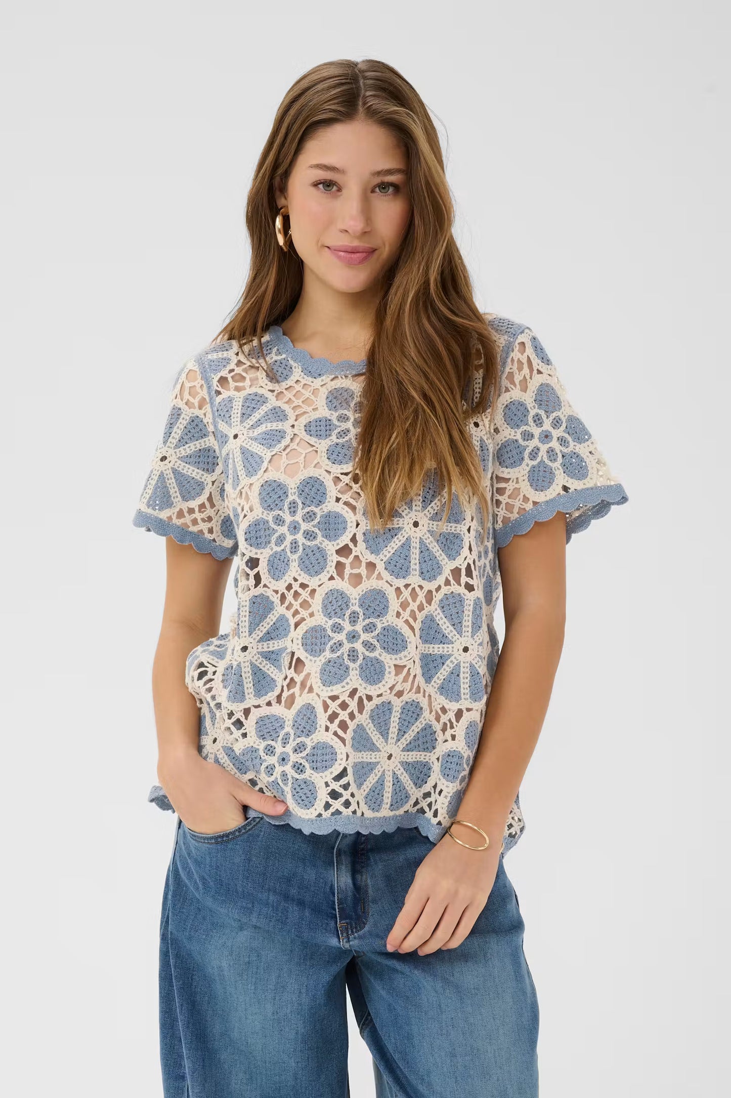 Malica Crochet Top