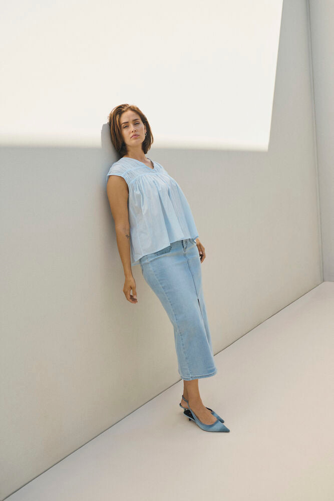Karla Denim Skirt