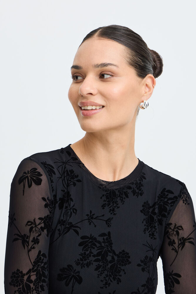 Rimesha Sheer Top