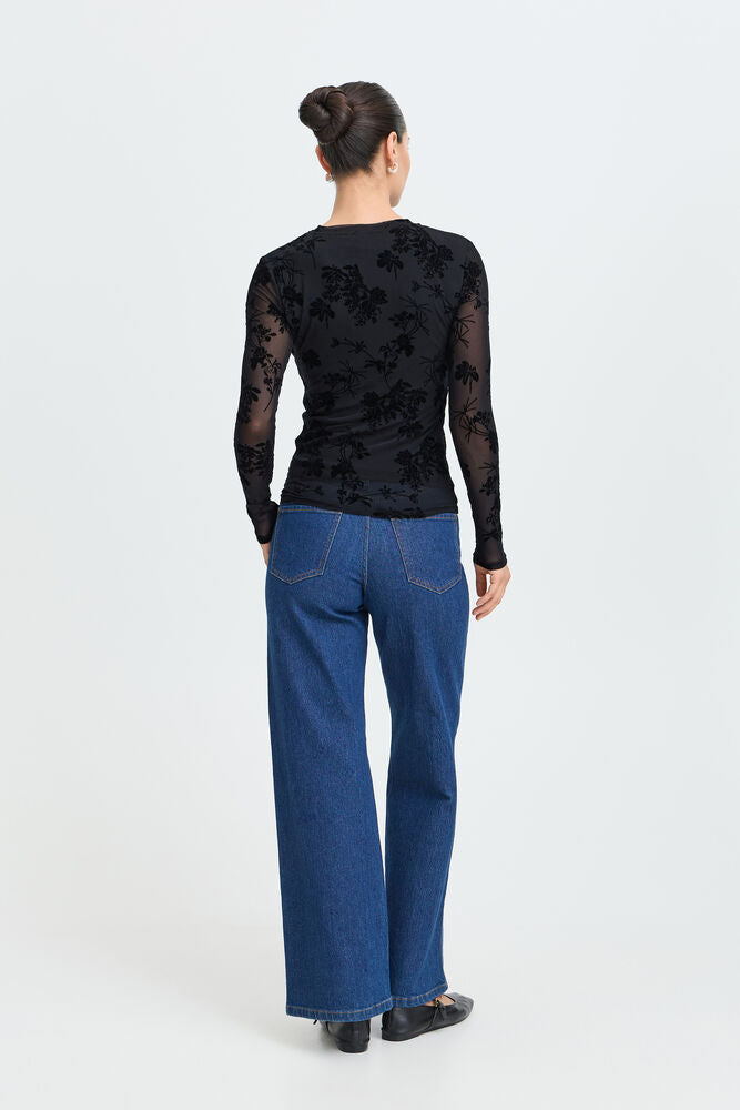 Rimesha Sheer Top