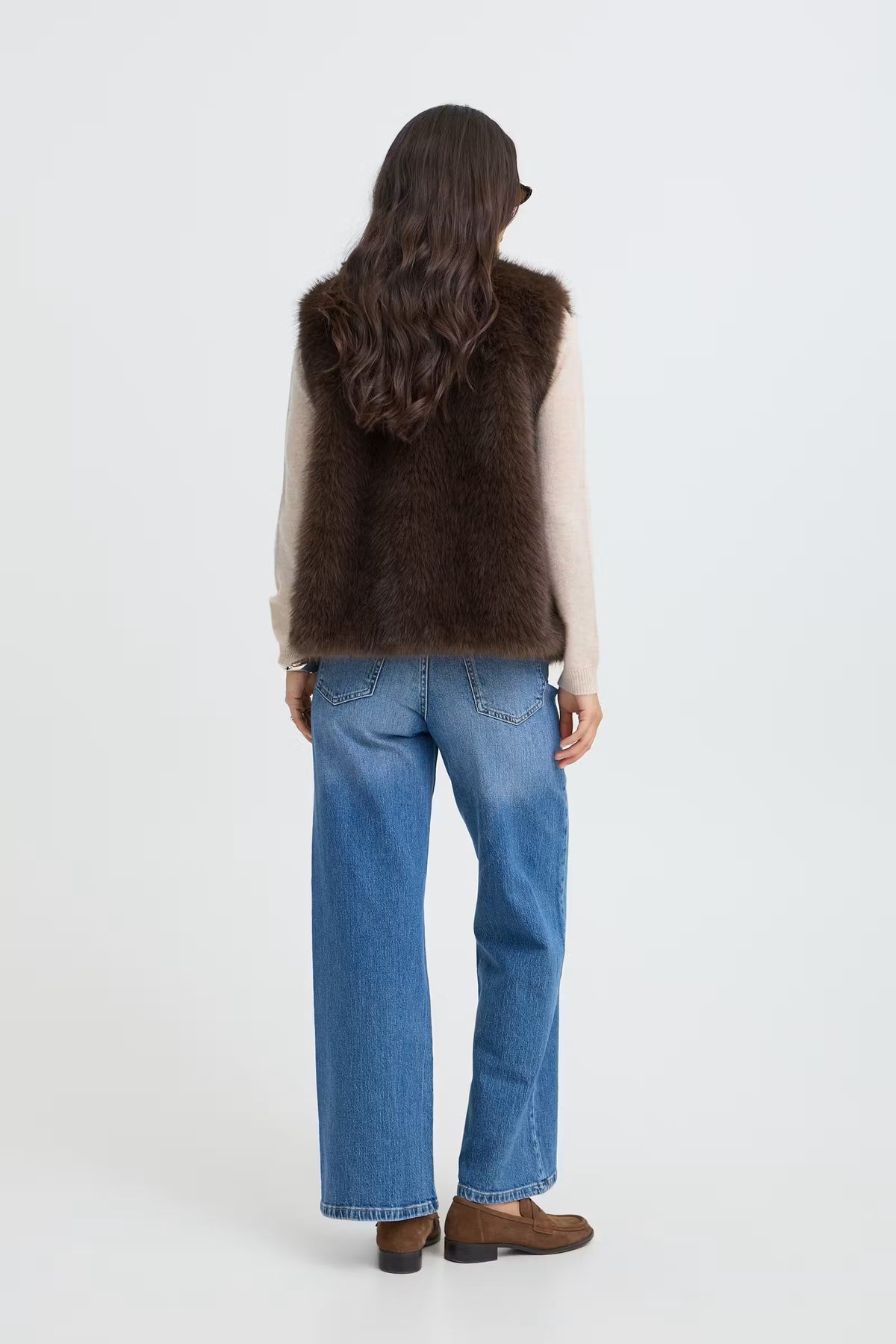 Cesille Faux Fur Vest