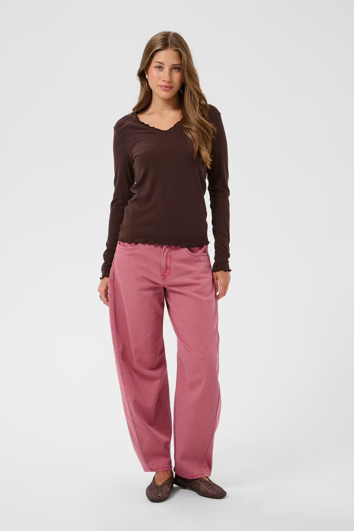 Ribba V Neck T-Shirt