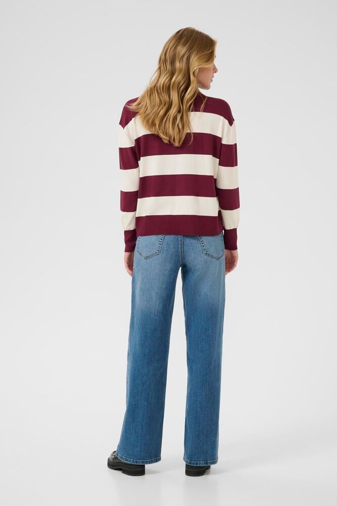 Lizza Striped Polo