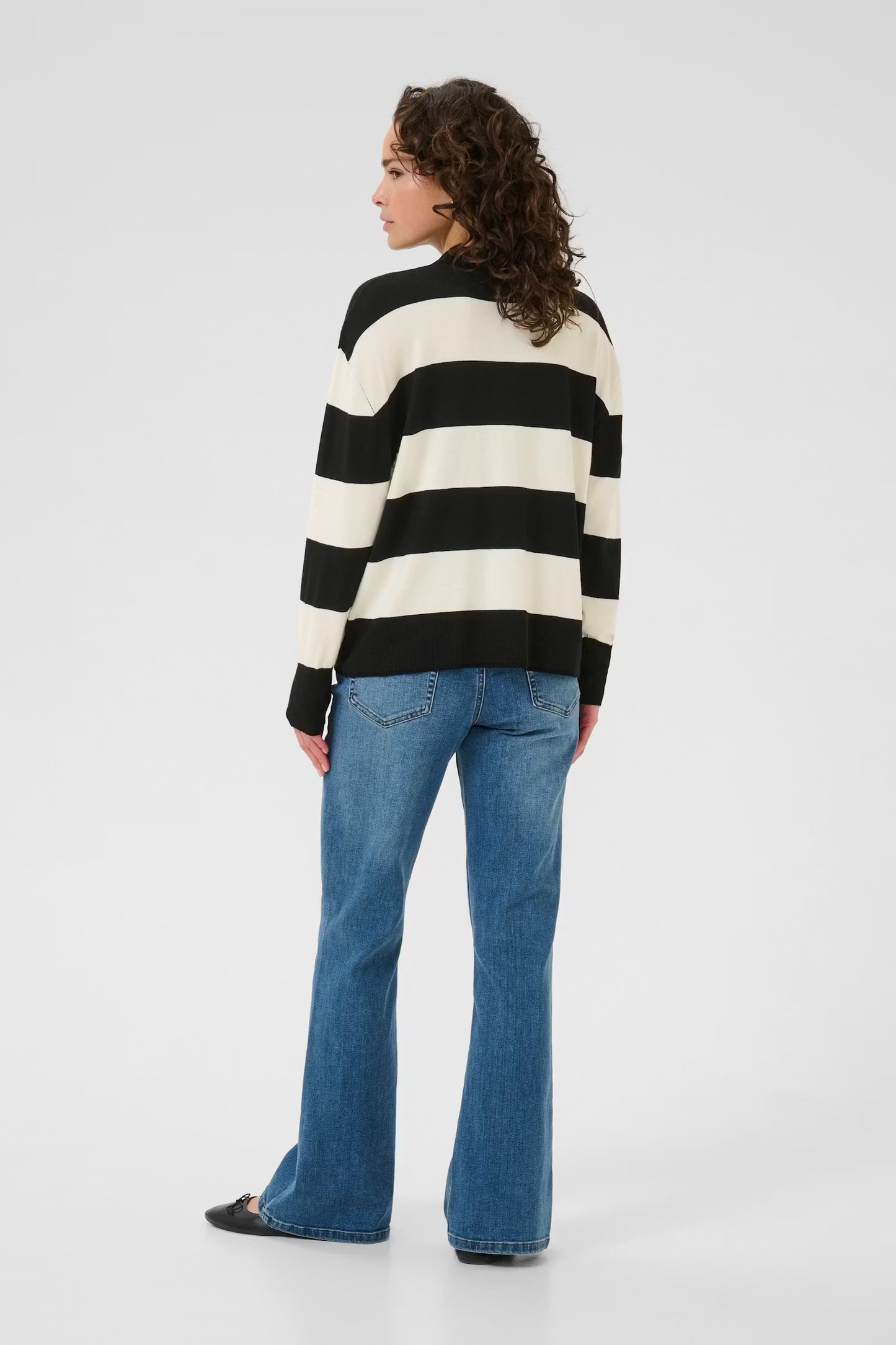 Lizza Striped Polo